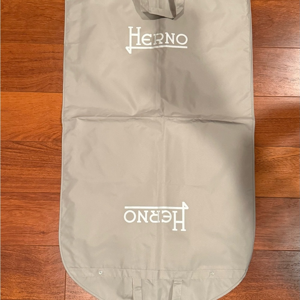 Herno Metallic Gray Puffer Jacket - image 6